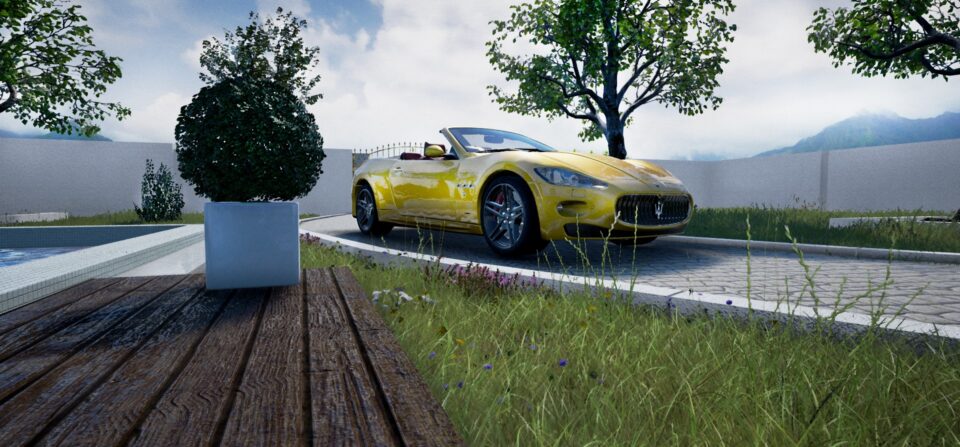 Maserati GranCabrio 02 (Unreal Engine)