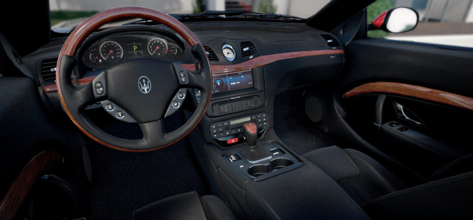 Maserati GranCabrio Interior 01 (Unreal Engine)
